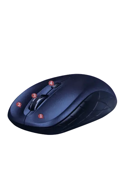 MOUSE SAREPO WM 48 (W)